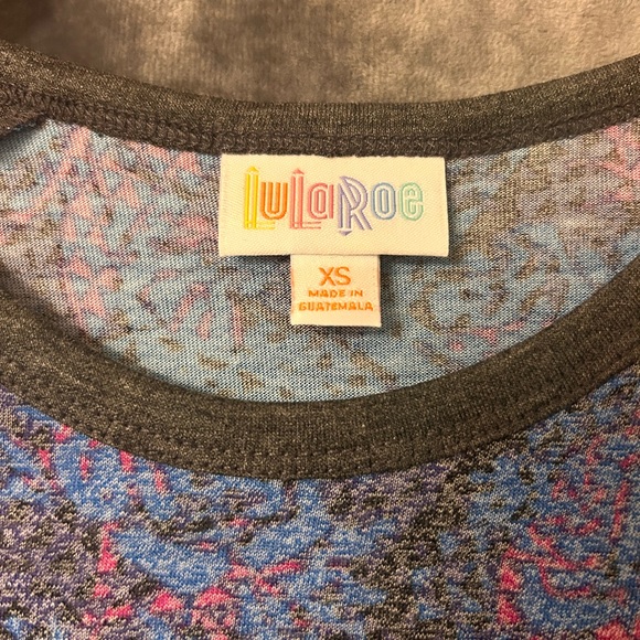 LuLaRoe "Randy" Raglan Knit Tee - Picture 3 of 6